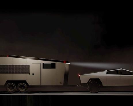 Cybertrailer для Cybertruck. Презентован кемпер